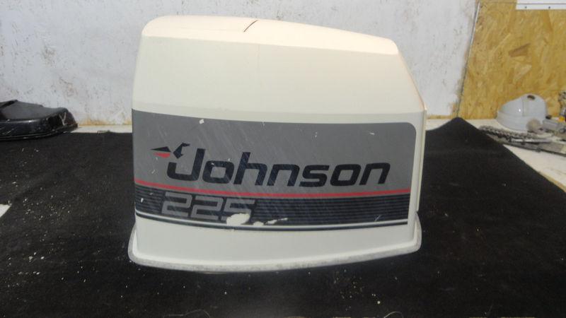 Used engine cover cowl assy #0434110 for 1991 225hp johnson outboard motor