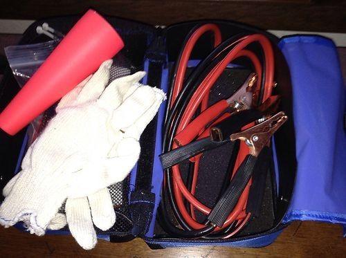 Just In Case Roadside Emergency Kit Jumper Cables And Tire Inflator MAKE OFFER, US $49.99, image 2