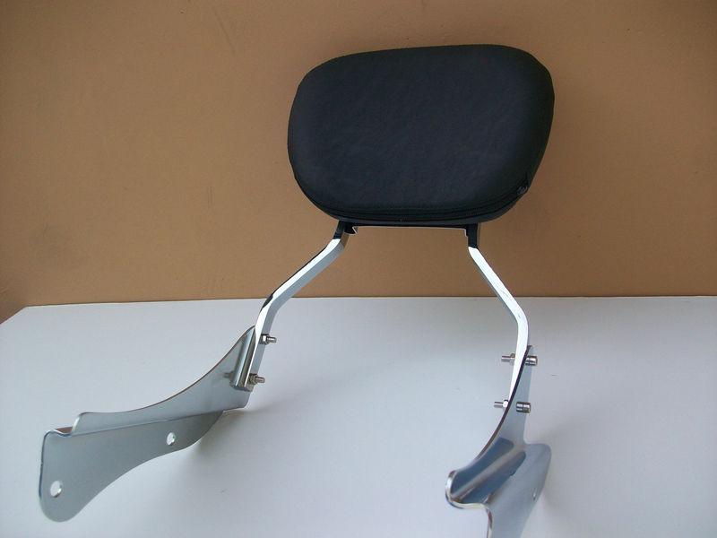 "new" honda shadow spirit vt750 sissy  bar backrest -- spirit vt750