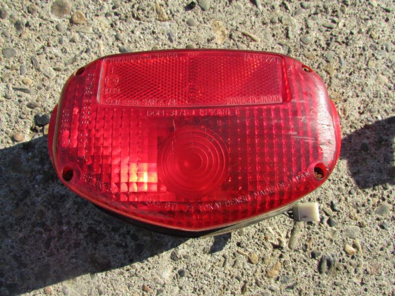 1978 gs550 gs 550 gs550e rear brake tail light lamp