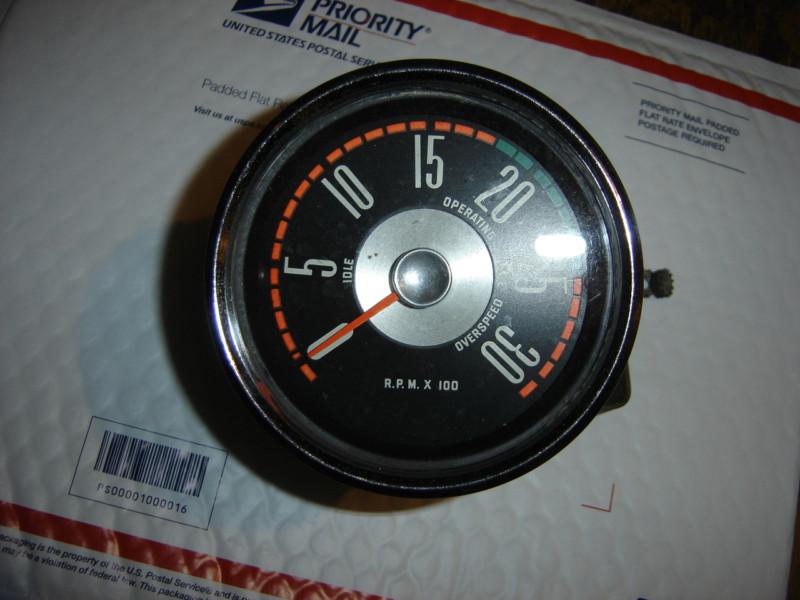 Vintage 1963 ford cable drive tachometer scooby doo  econoline f150 250 350 