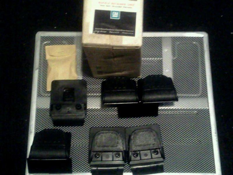 1968-72  442,gto, buick chevelle , camaro nos gm new seat belt holders