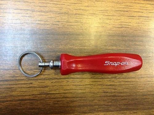Snap on red handle key ring  free shipping  