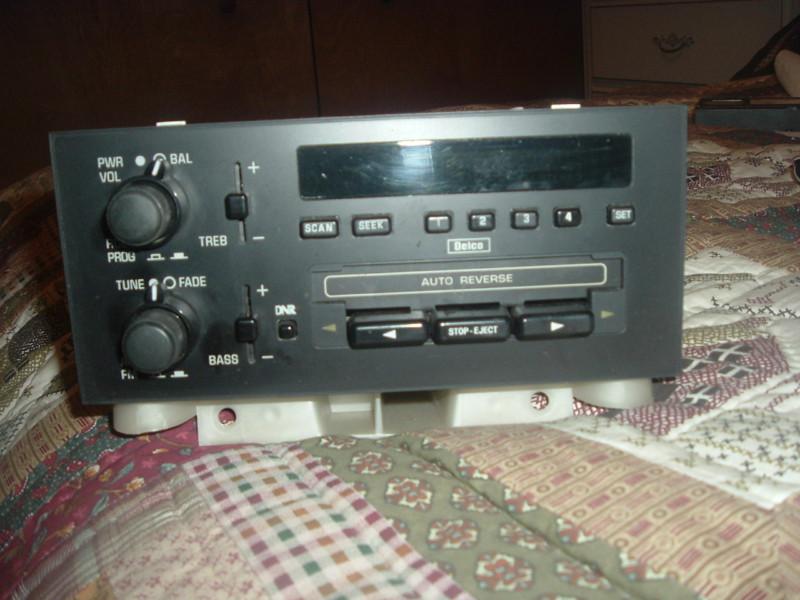 1989-1992 gm radio, olds pontiac chevy buick radio cassette player,1992 buick