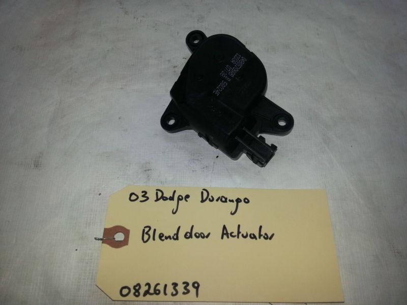 01-07 dodge ram durango stratus a/c blend door actuator motor module 04885206ab