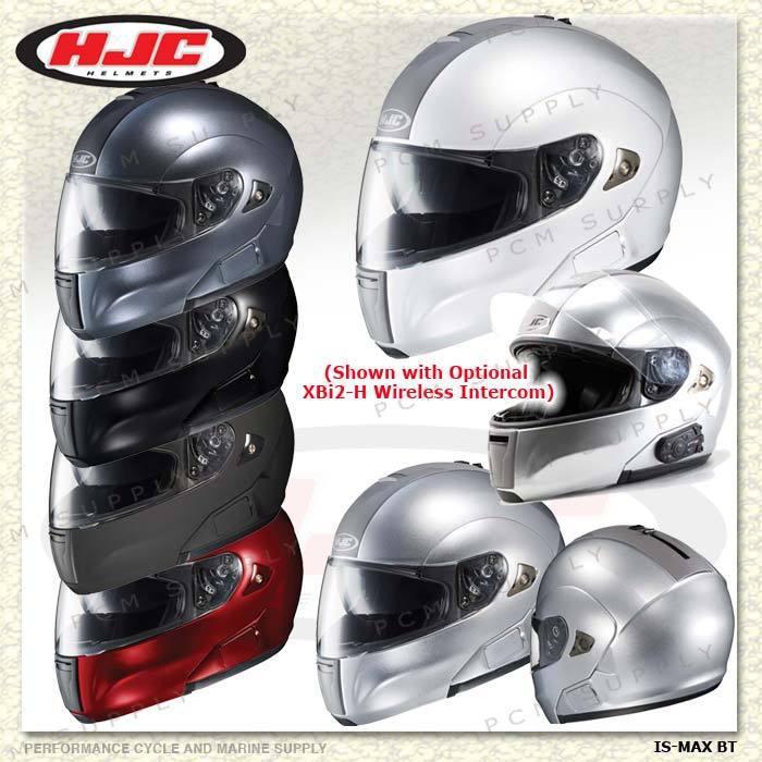 Hjc is-max bt full face modular helmet matte black 3x