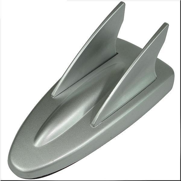 Car roof decorative antenna silver wing base unique