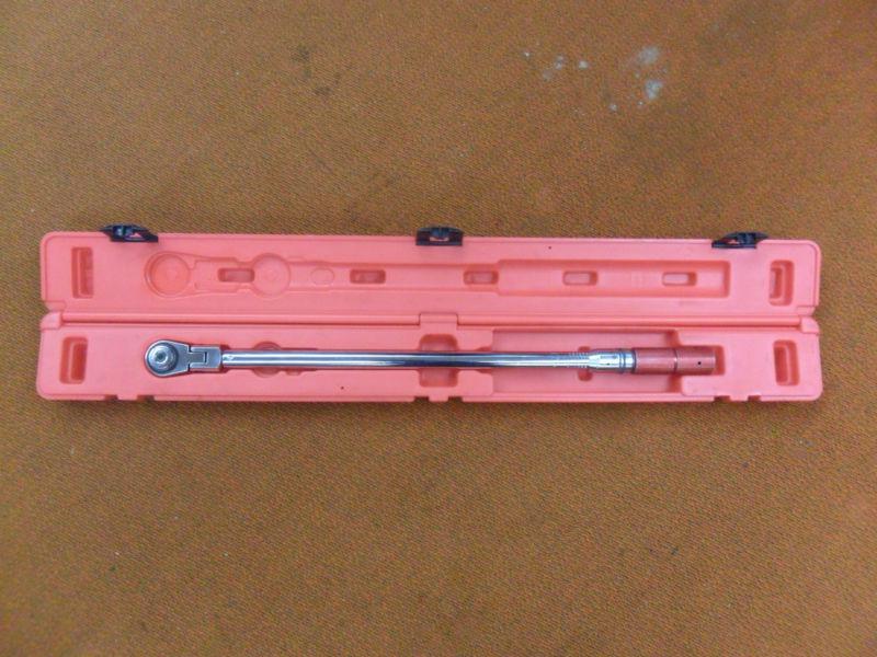 Sell Mac Tools TWVF250 1/2" Drive, Micrometer Flex Head Torque Wrench Free Shipping in