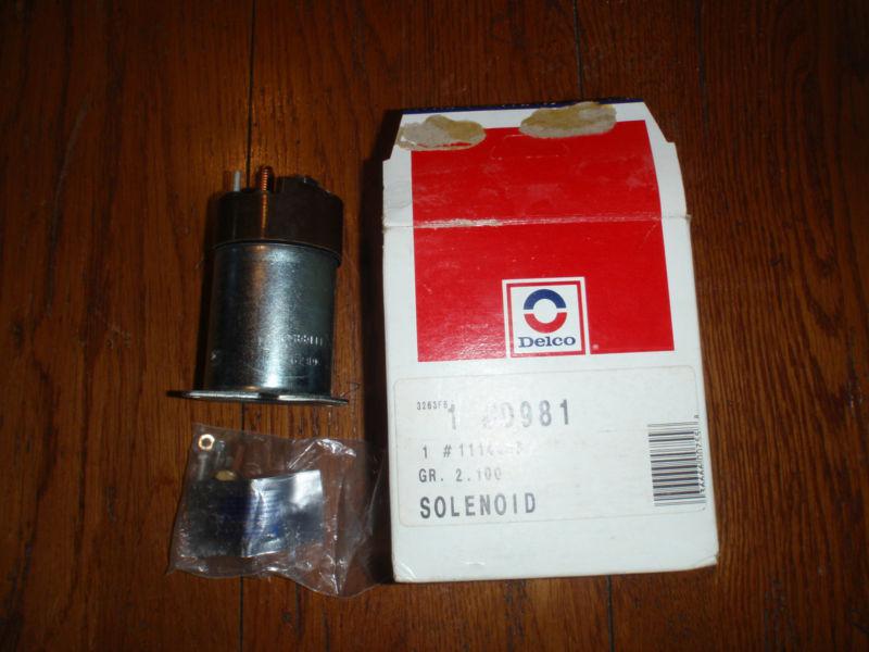 Nos chevrolet buick olds pontaic delco starter solenoid d891 1114458