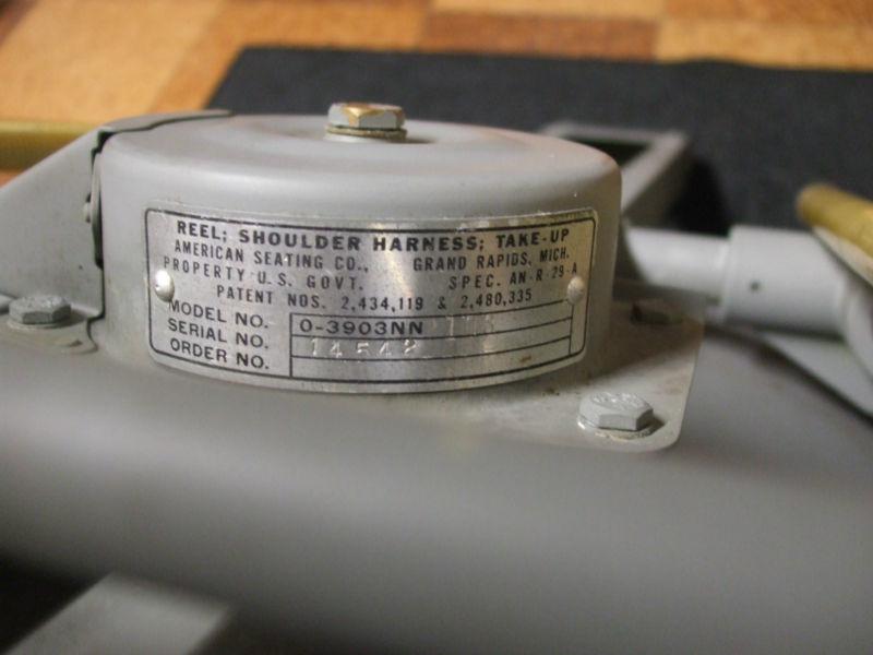 Vintage Military Aircraft Pilot Seat (Weber Aircraft Corp.) Hot Rod / SCTA, US $400.00, image 9