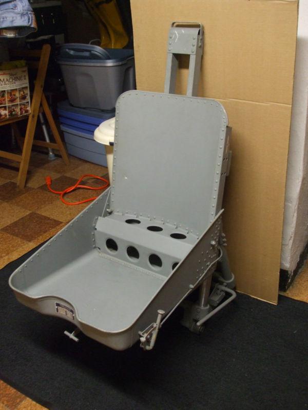Vintage Military Aircraft Pilot Seat (Weber Aircraft Corp.) Hot Rod / SCTA, US $400.00, image 12