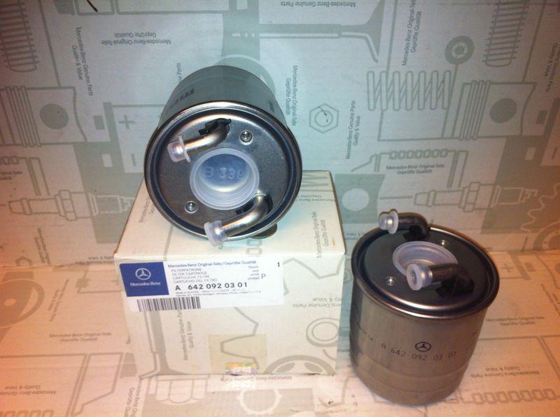 Sprinter mercedes fuel filter and 2 oil filters 2010-2011 v6 diesel