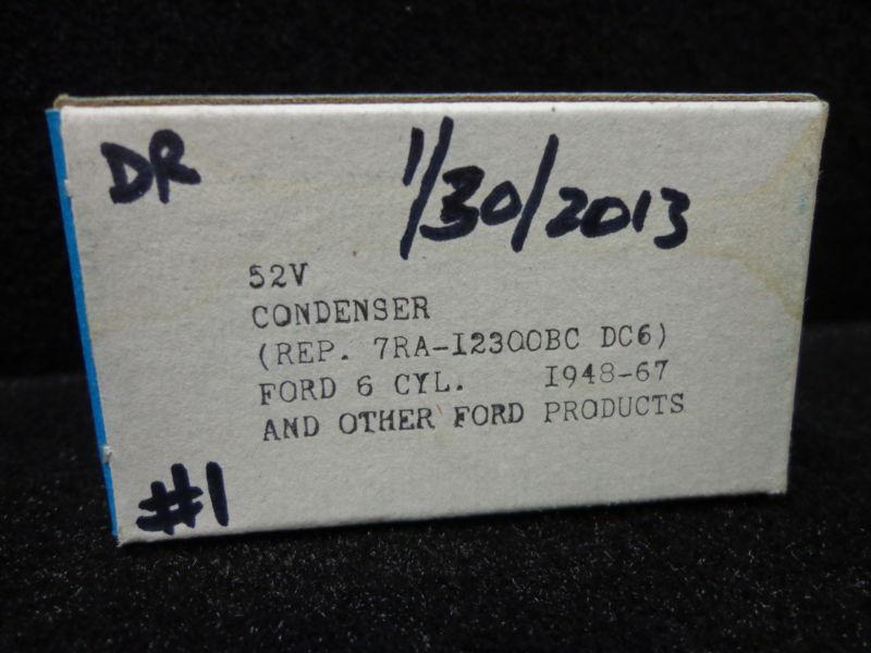 CONDENSER 52V #7RA-12300C-DC6 PREFERRED ELECTRIC/FORD1948-67 6 CYLINDER #1, US $19.99, image 3