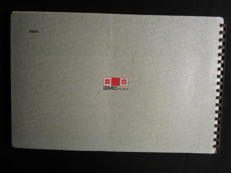 1990 GMC S/T Light Truck Electrical Diagnosis Wiring Diagrams Service Manual , US $22.87, image 5