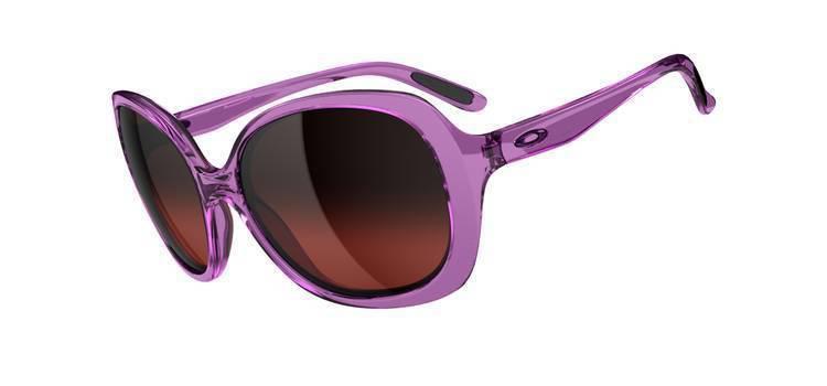 New genuine oakley womens backhand sunglasses crystal iris frame