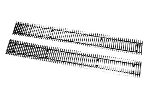 Paramount 36-0217 - chevy ck restyling 4.0mm vertical cutout billet grille 2 pcs
