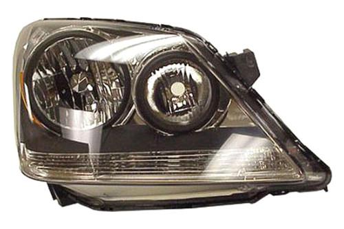 Replace ho2519108 - 05-07 honda odyssey front rh headlight lens housing
