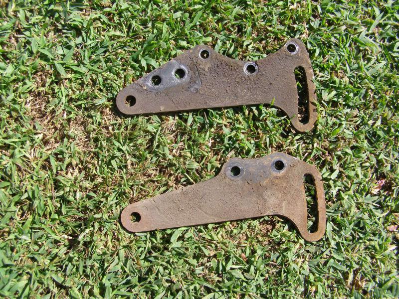 1957 cadillac air conditioning compressor small mounting brackets 57 a/c