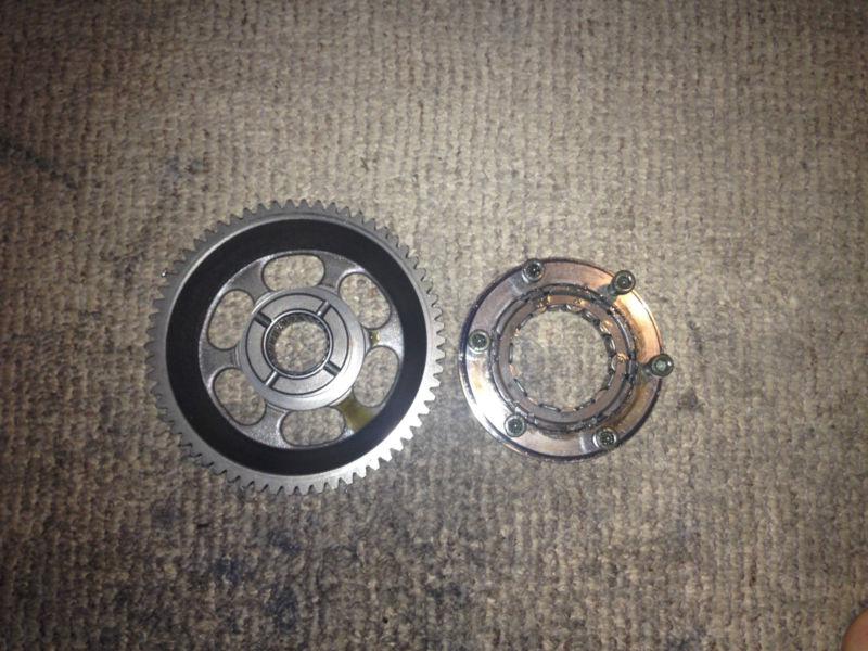 2003 suzuki ltz 400 kfx 400 starter clutch bearing gear