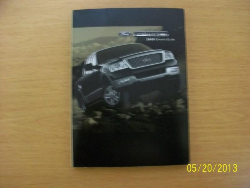 2005 ford f-150    owners manual