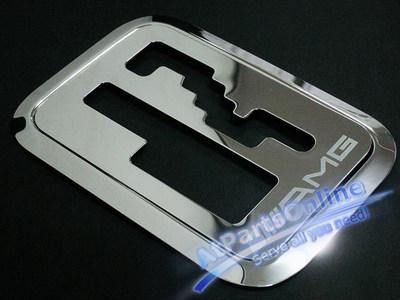 Amg chrome 4sp gear slot trim mercedes-benz w201 190e w202 c180 c200 eur