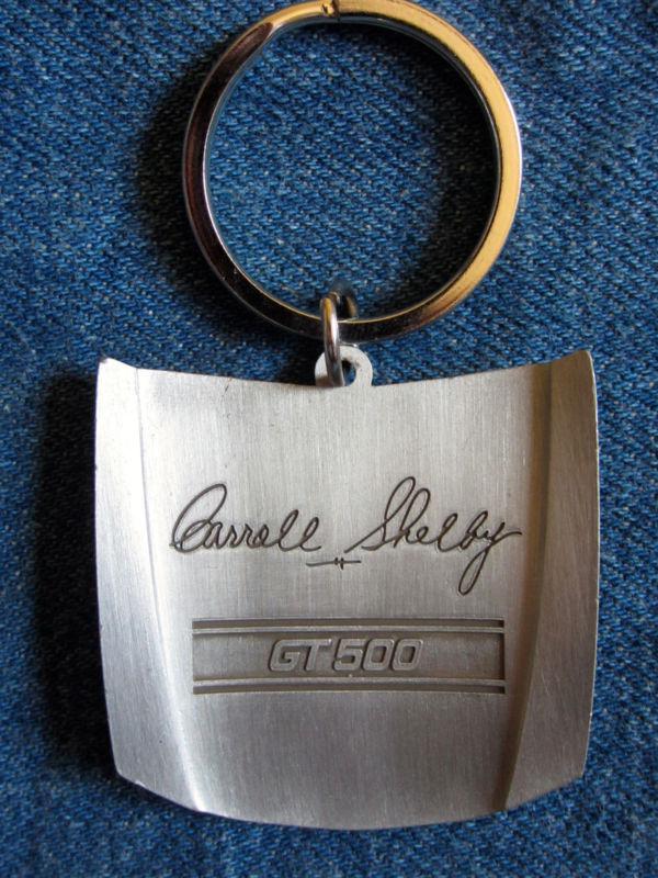Caroll shelby gt 500 350 keychain ac cobra 427 mustang daytona muscle car