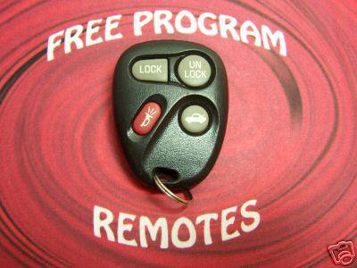 Keyless remote 01-04 chevy monte carlo impala 00-03 malibu gm p/n 10443537