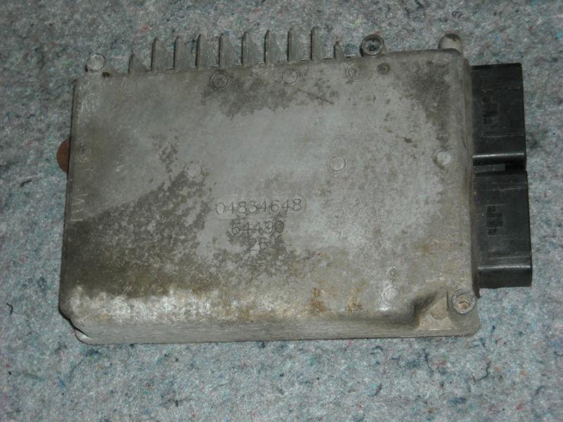 98 dodge caravan plymouth voyager ecm # p04727232ac engine computer module 3.0l