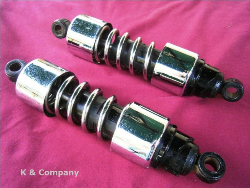 Sell Progressive Adjustable 12" Inch Chrome Shock Absorbers for Harley