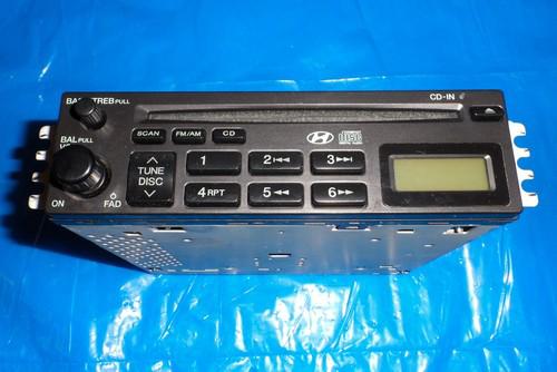2002-2006 hyundai sonata (02-06), cd single cd disc player, 96160-3d102