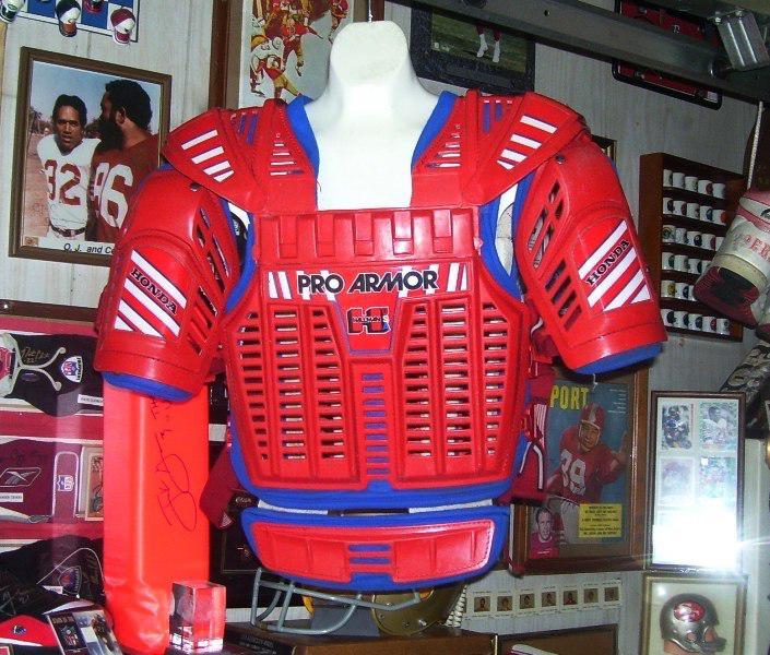 Vintage ?? hallman usa motocross bmx  chest protector deflector stilmotor italy