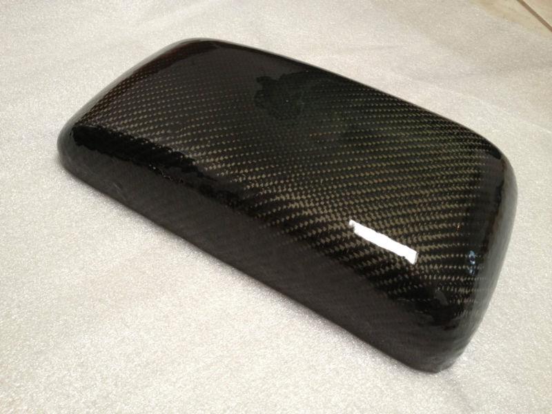 Scion tc cfac carbon fiber carbon kevlar hybrid console armrest lid cover 05 -10