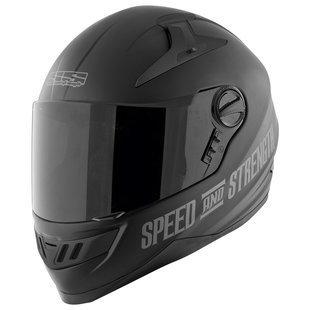 New 2013 speed and strength ss 1300 under the radar 2.0 helmet black