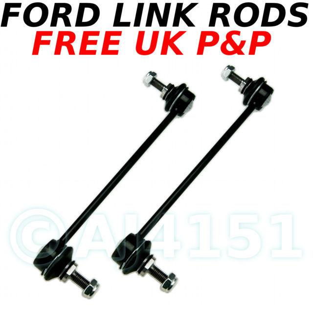 Mondeo jaguar x front anti-roll bar link stabiliser drop links rods sway bar x 2