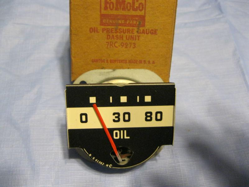 Nos 1948-50 ford truck oil pressure gauge 