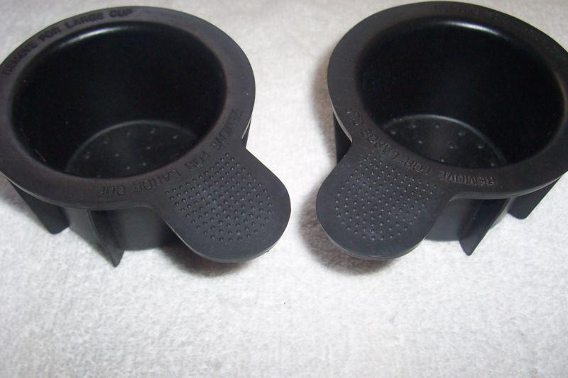 Sell Ford Expedition Navigator Mustang Cup Holder Insert Set 19972003 CLEAN!!! in NY, US, for