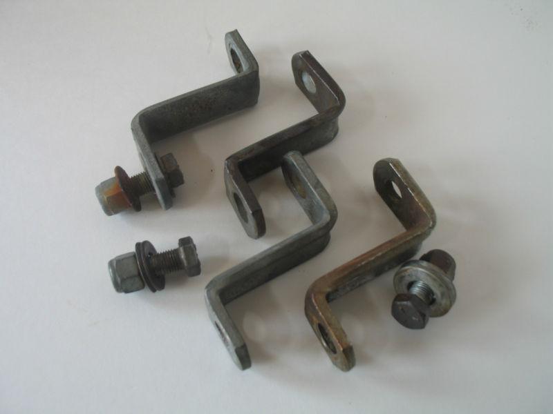 Sell Honda CX500 Chrome Engine Guards Crash Bars w/Mounting Brackets