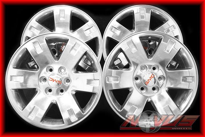New 20" gmc yukon sierra denali chevy tahoe ltz silverado polished wheels 22 18
