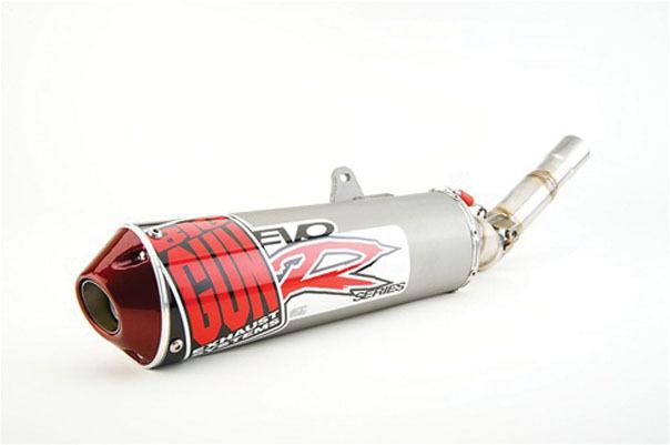 Big gun evo race mx slip-on exhaust for honda crf450r 09-10