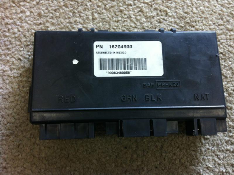 Cadillac sedan deville memory seat module 1996-1999