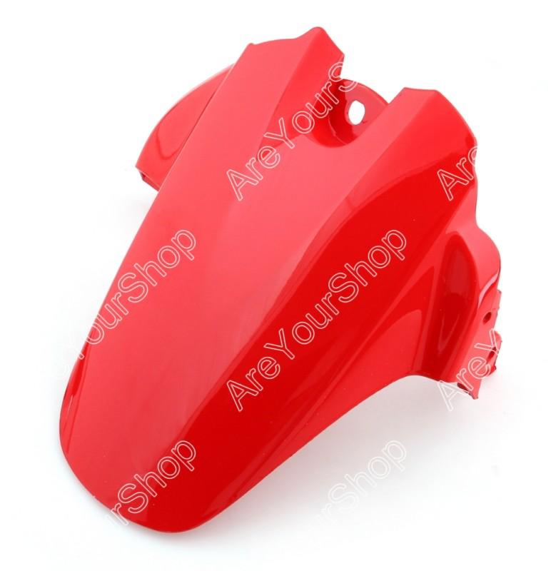 Rear hugger fender mudguards abs fairing suzuki gsxr600/750 2006-2011 red