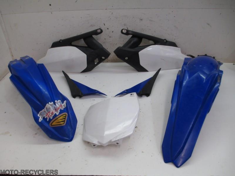 10 yz450f yz450 yz 450 plastic rear front fender shrouds side plates #190-7684