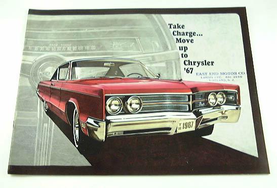 1967 67 chrysler deluxe brochure newport new yorker 300