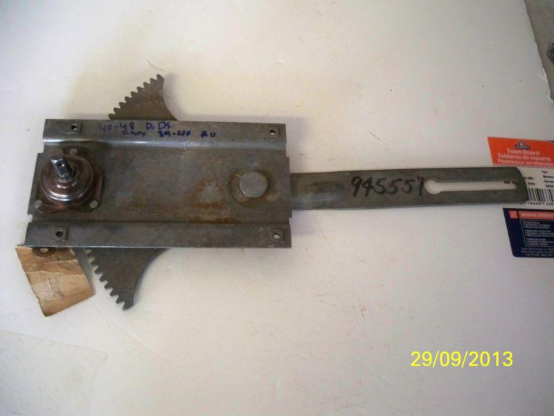 1941-1942-1946-1947-1948 plymouth nos left front door window regulator
