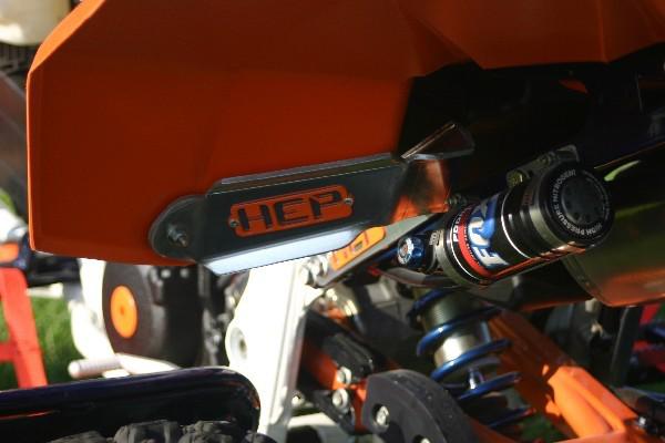 "hep" suzuki ltr 450 r rear fender brackets