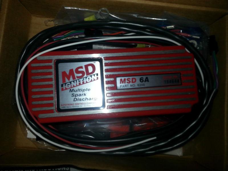 NEW OEM MSD IGNITION CONTROL MODULE 6A 6200 Multiple Spark NEW Racing Drag , US $245.00, image 2