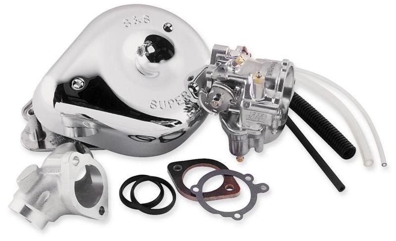 S&s cycle super e shorty carburetor kit w/ manifold  11-0402
