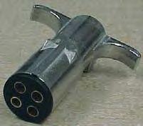 Husky connect 4 way zinc trailer end 1 pack 14624