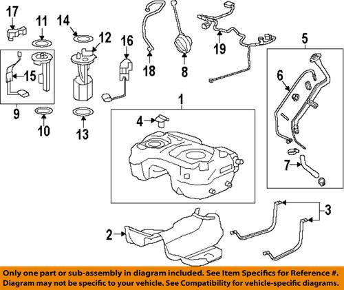 Chevrolet gm oem 20882859 fuel tank cap