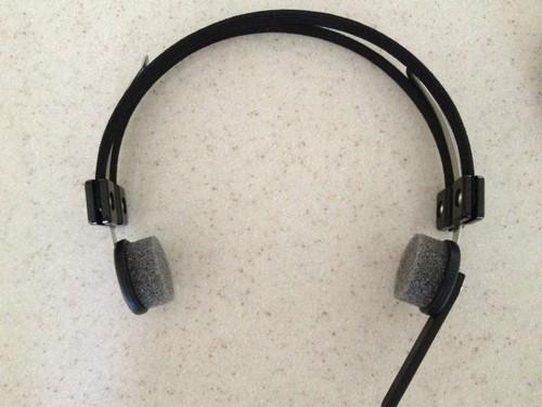 Almost new plantronics ms50 / t30-1 aviation headset - excellent condition